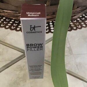 IT Cosmetics Waterproof Brow Power Filler in UNIVERSAL AUBURN - Brand New.